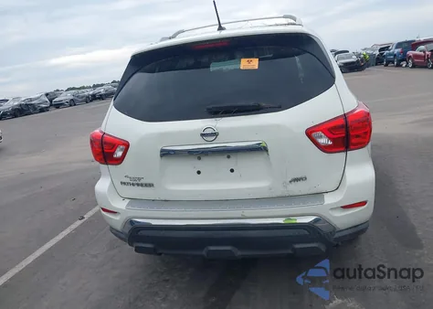 2017 Nissan Pathfinder S z USA, uszkodzony, nr VIN 5N1DR2MM7HC681604